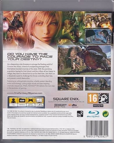 Final Fantasy XIII - PS3 (B Grade) (Genbrug)